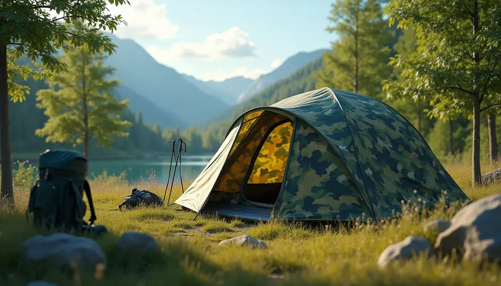 Das Trekkingzelt Camouflage: Optimaler Schutz und Style für dein Abenteuer