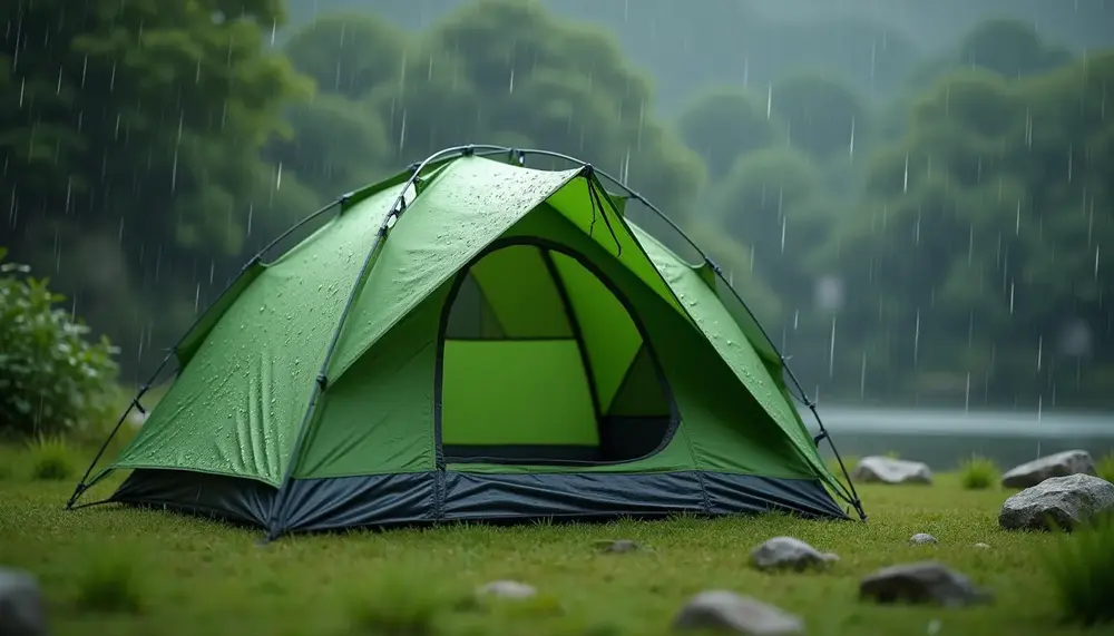 Trekkingzelt wassersäule im Fokus: So bleibt Dein Zelt im Regen trocken